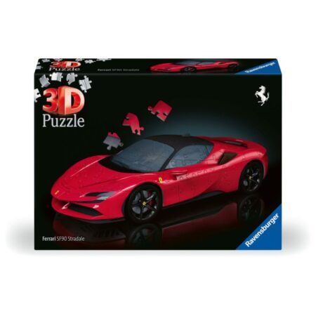 Ravensburger Puzzel 3d Ferrari Sf 90 Stradale 108 Stukjes | Ravensburger