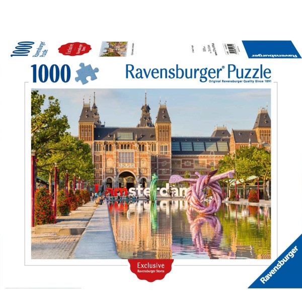 Ravensburger Puzzel Amsterdam Rijksmuseum 1000 Stukjes | Ravensburger