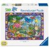 Ravensburger Puzzel De Vlindertuin 500 Stukjes Extra Groot | Ravensburger