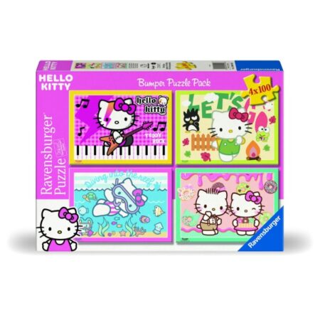 Ravensburger Puzzel Hello Kitty 4 In 1 100 Stukjes | Ravensburger