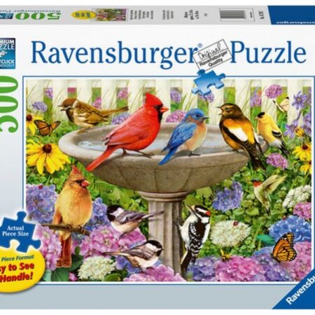 Ravensburger Puzzel Het Vogelbad (500 Stukjes Extra Groot) | Ravensburger