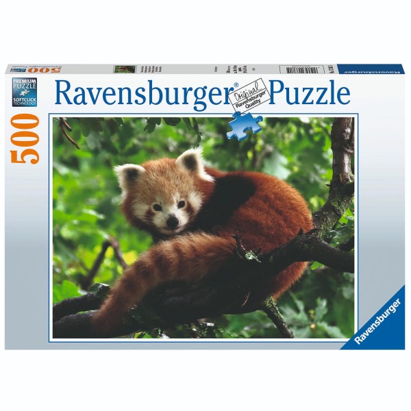 Ravensburger Puzzel Schattige Rode Panda 500 Stukjes | Ravensburger