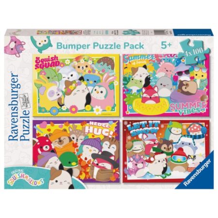 Ravensburger Puzzel Squishmallows 4 In 1 100 Stukjes | Ravensburger