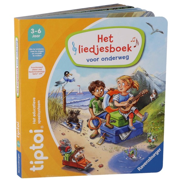 Ravensburger Tiptoi Liedjesboek Voor Onderweg De Avonturen | Tiptoi