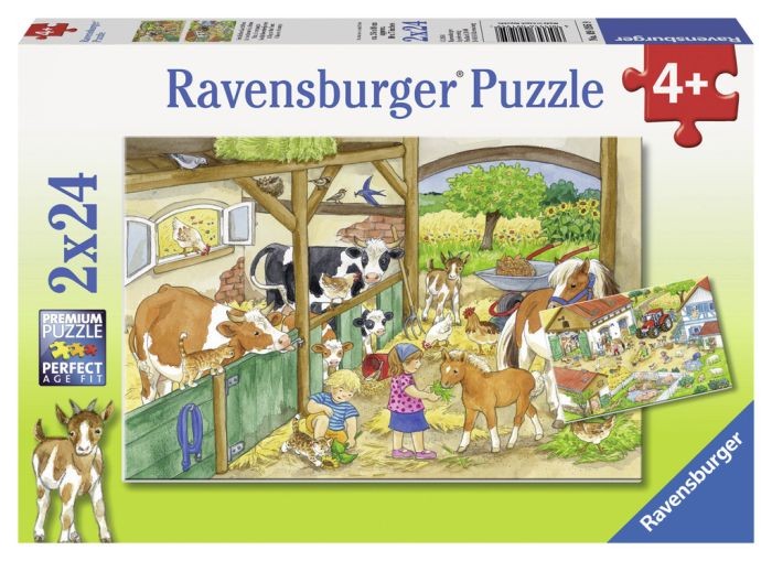 Ravensburger Vrolijk Boerderijleven (2x24) | Ravensburger