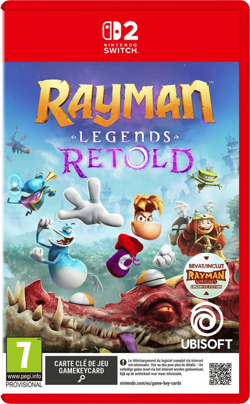 Rayman Legends Retold Nintendo Switch 2