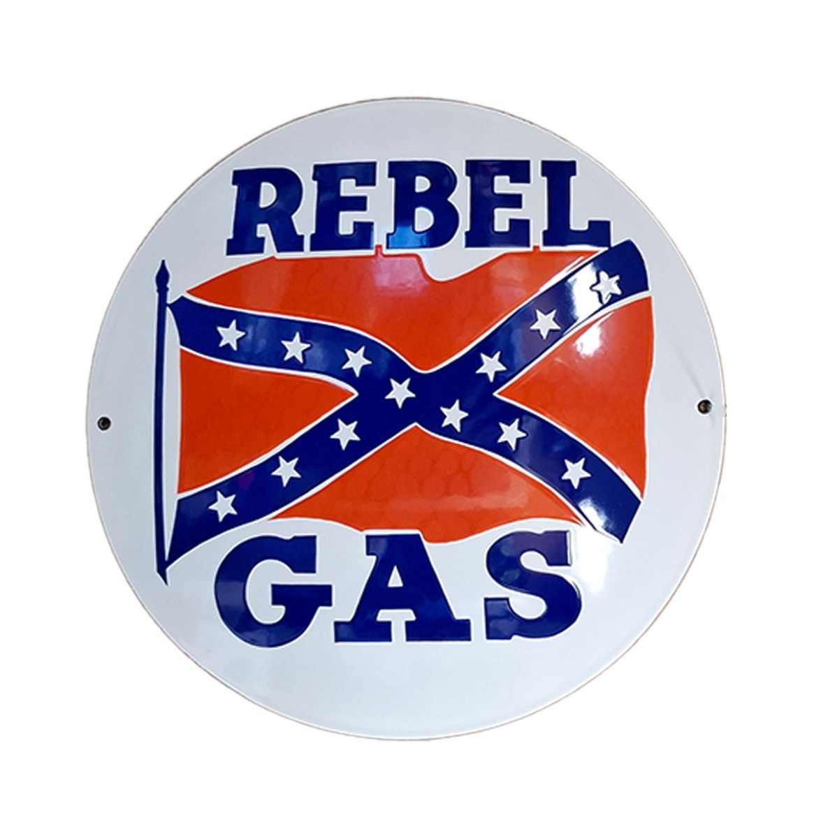 Rebel Gas Emaille Bord - Ø30cm | Fiftiesstore