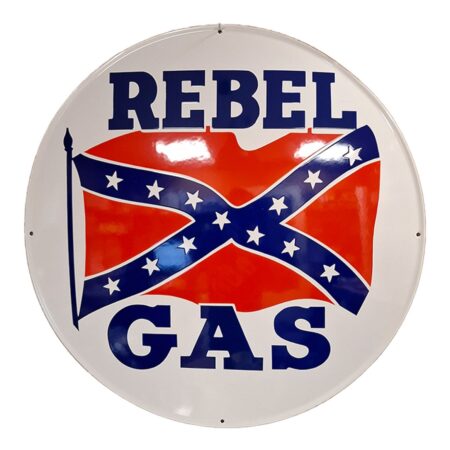 Rebel Gas Emaille Bord - Ø60cm | Fiftiesstore