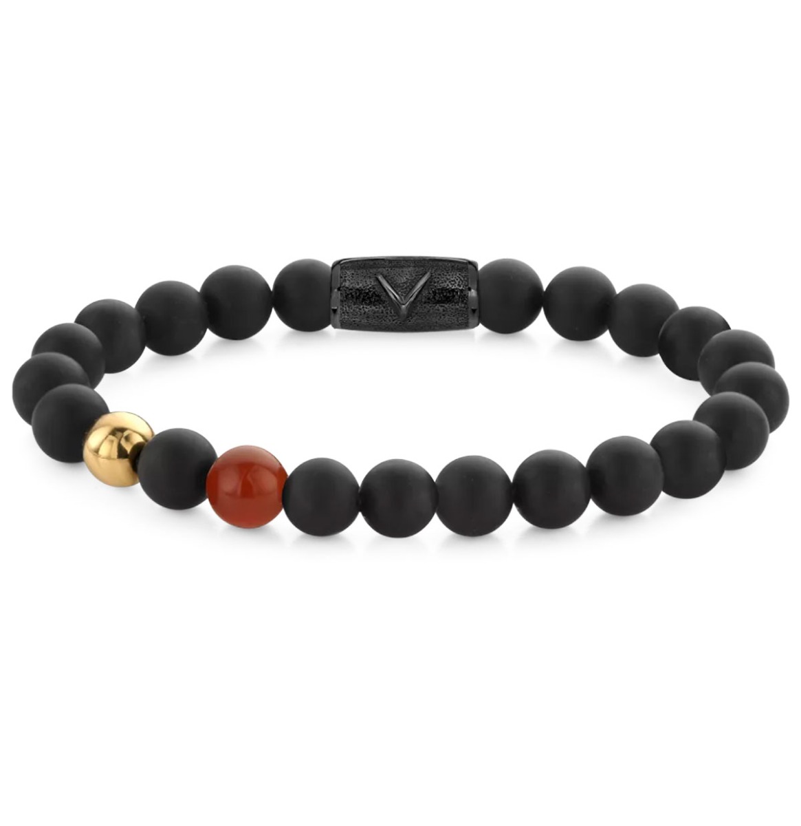 Rebel & Rose Danny Vera Bracelet Gold & Red Eye - 18 ct Yellow Gold Ionplated-M | PMD - Danny Vera