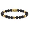 Rebel & Rose Danny Vera Bracelet Matt Black Madonna - 18 ct Yellow Gold Ionplated-M | PMD - Danny Vera
