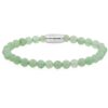 Rebel & Rose Danny Vera Coke Bottle Green With Silver PMD Logo Bracelet - 6mm-XL | Fiftiesstore