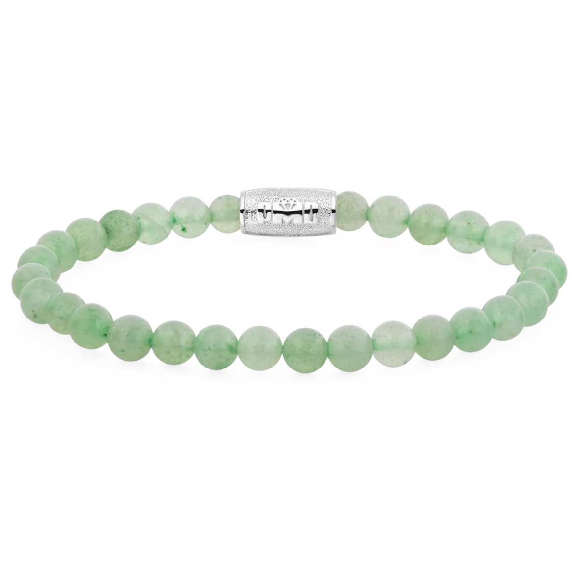 Rebel & Rose Danny Vera Coke Bottle Green With Silver PMD Logo Bracelet - 6mm-XL | Fiftiesstore