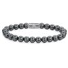 Rebel & Rose Danny Vera Grey Silver Shine Bracelet - 8mm-L | PMD - Danny Vera