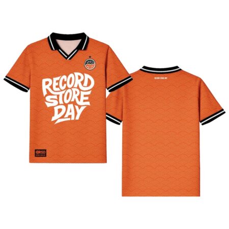 Record Store Day 2026 WK Soccer Shirt Orange-L | 25% korting | Fiftiesstore
