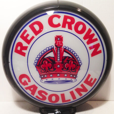 Red Crown Gasoline Benzinepomp Bol | Bennies Fifties