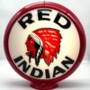 Red Indian Benzinepomp Bol - Glazen Lenzen | Fiftiesstore