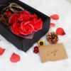 Red Rose Black Box - 7 rozen - 21 cm - Oplosbare Rozen | MikaMax