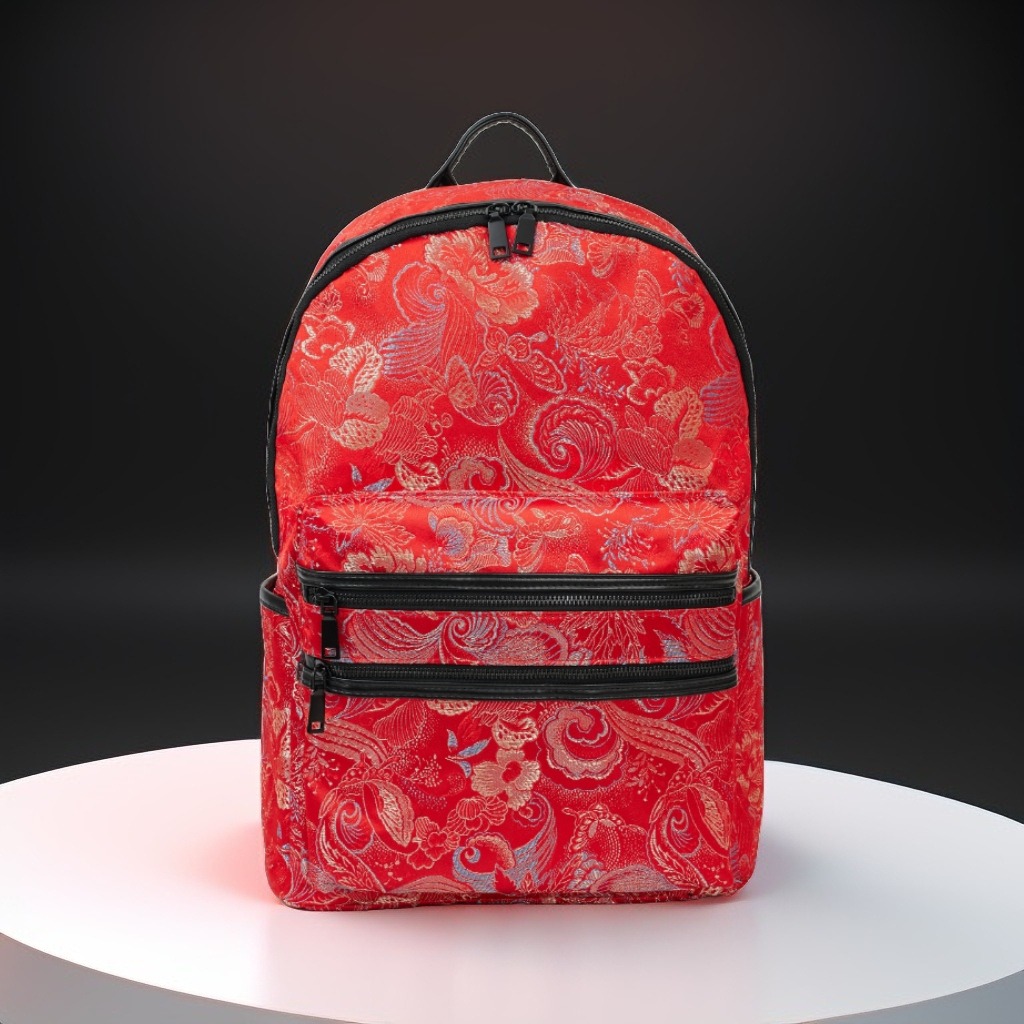 Red Shadow Backpack Lureaux - Handgemaakte Nette Schoenen Voor Heren | Lureaux