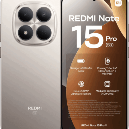 Redmi Note 15 Pro 256 Goud 5G