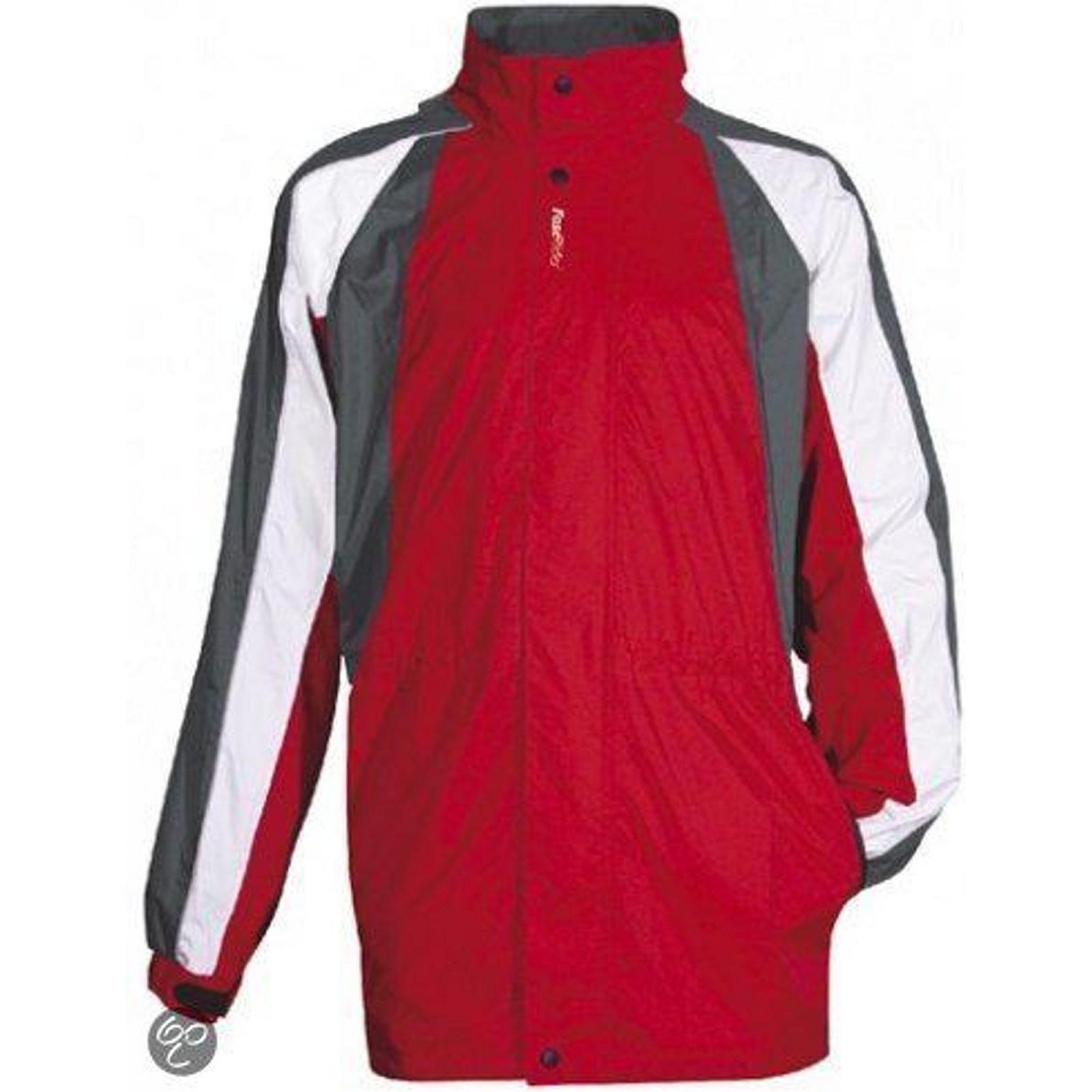 Regenjack Breathe Rood | Fast Rider