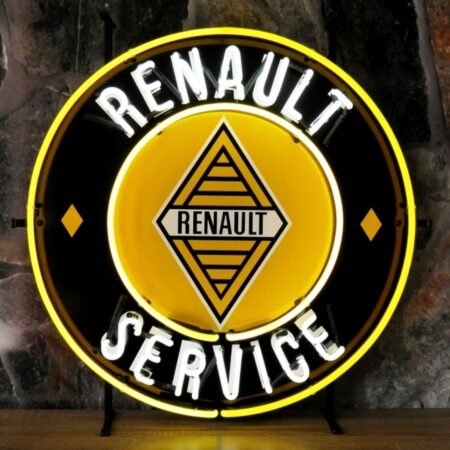 Renault Service Neon Verlichting 65 cm - Geel