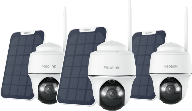 Reolink Argus B430 + Solar Panel 3-Pack