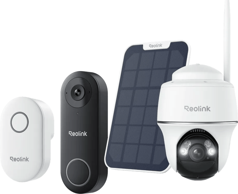 Reolink Argus B430 + Solar Panel + D340W + Chime