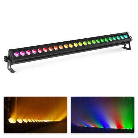 Retourdeal - BeamZ LCB246IP LED bar met 24x 6W LED's - RGBWA-UV - IP65 | BeamZ