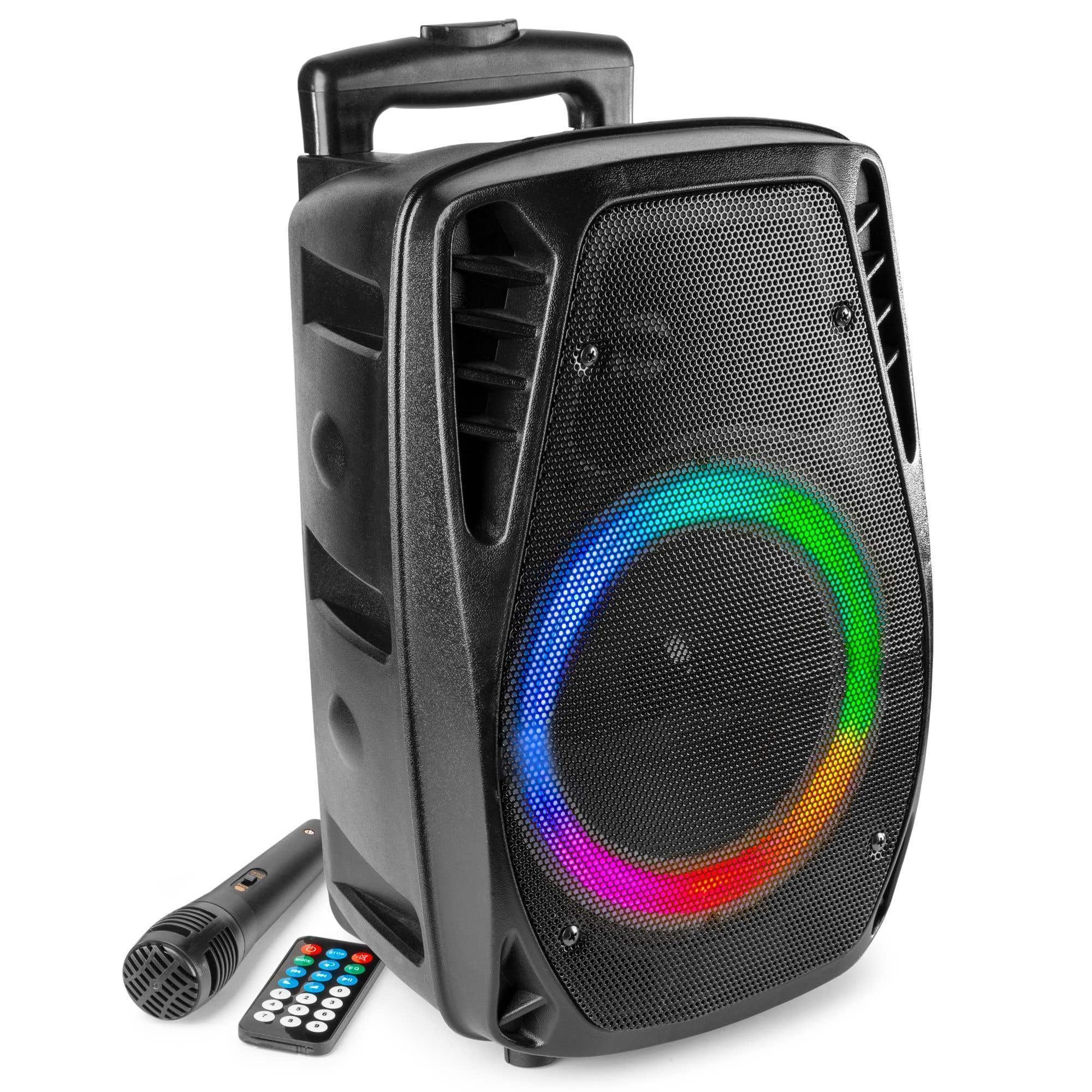 Retourdeal - Fenton FT8LED-MK2 accu speaker met Bluetooth - 300W | Fenton