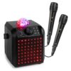 Retourdeal - Fenton KAR55B karaoke set met 2 microfoons - Karaoke | Fenton
