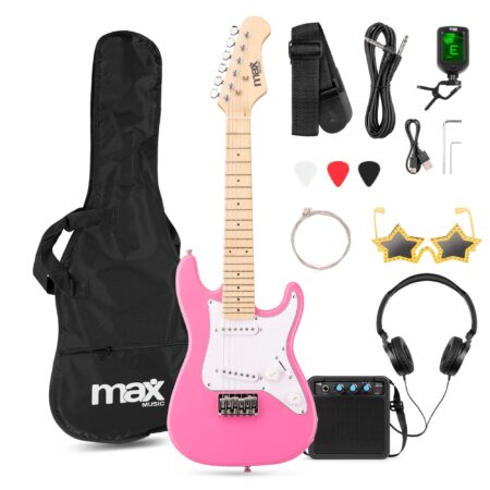 Retourdeal - MAX GigKit Junior 1/4 - Elektrische kindergitaar - | MAX