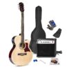Retourdeal - MAX ShowKit elektrisch akoestische gitaarset 40W - | MAX