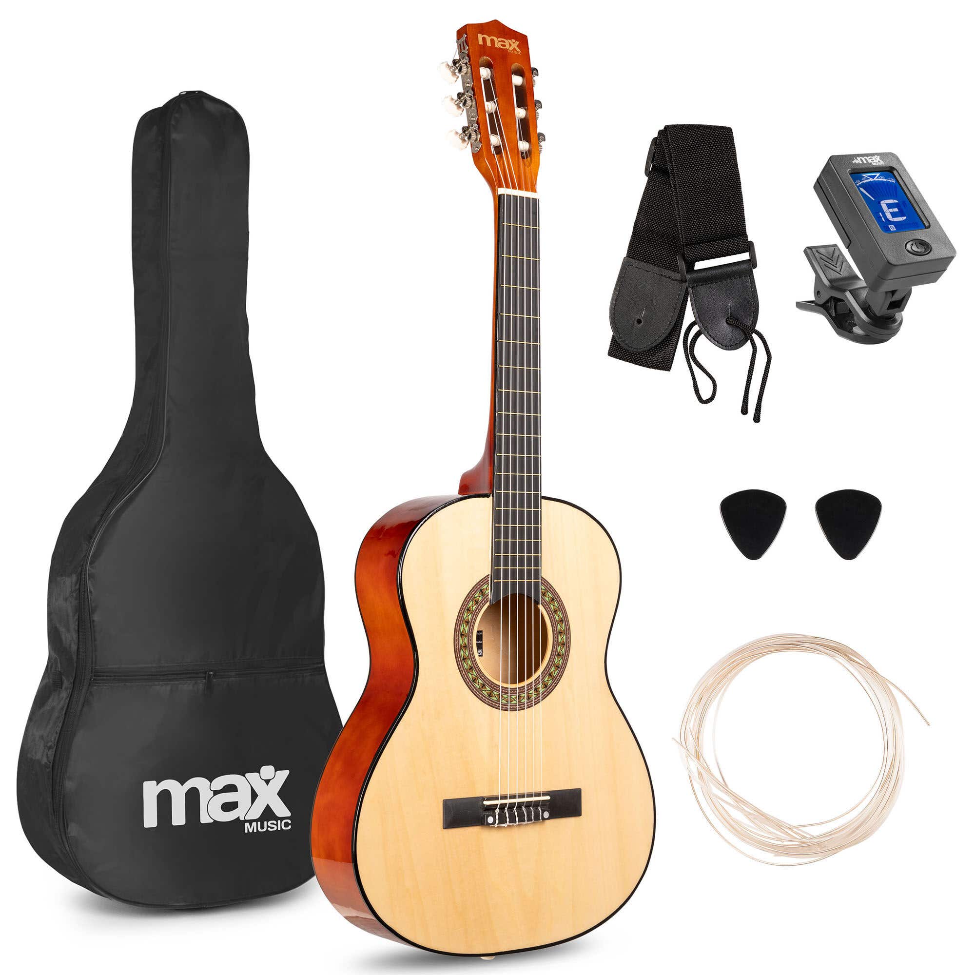 Retourdeal - MAX SoloArt Junior 3/4 - Akoestische kindergitaar - | MAX