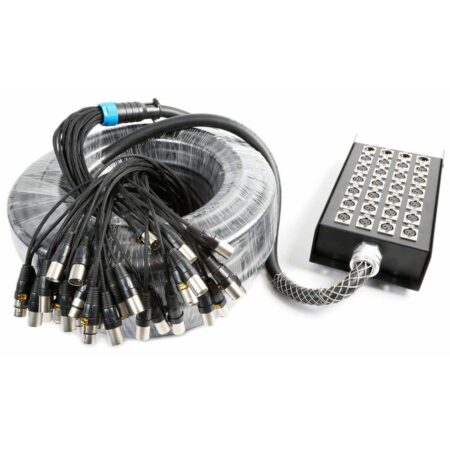 Retourdeal - PD Connex Stage Snake 24-in 4-out XLR 50 meter | PD Connex