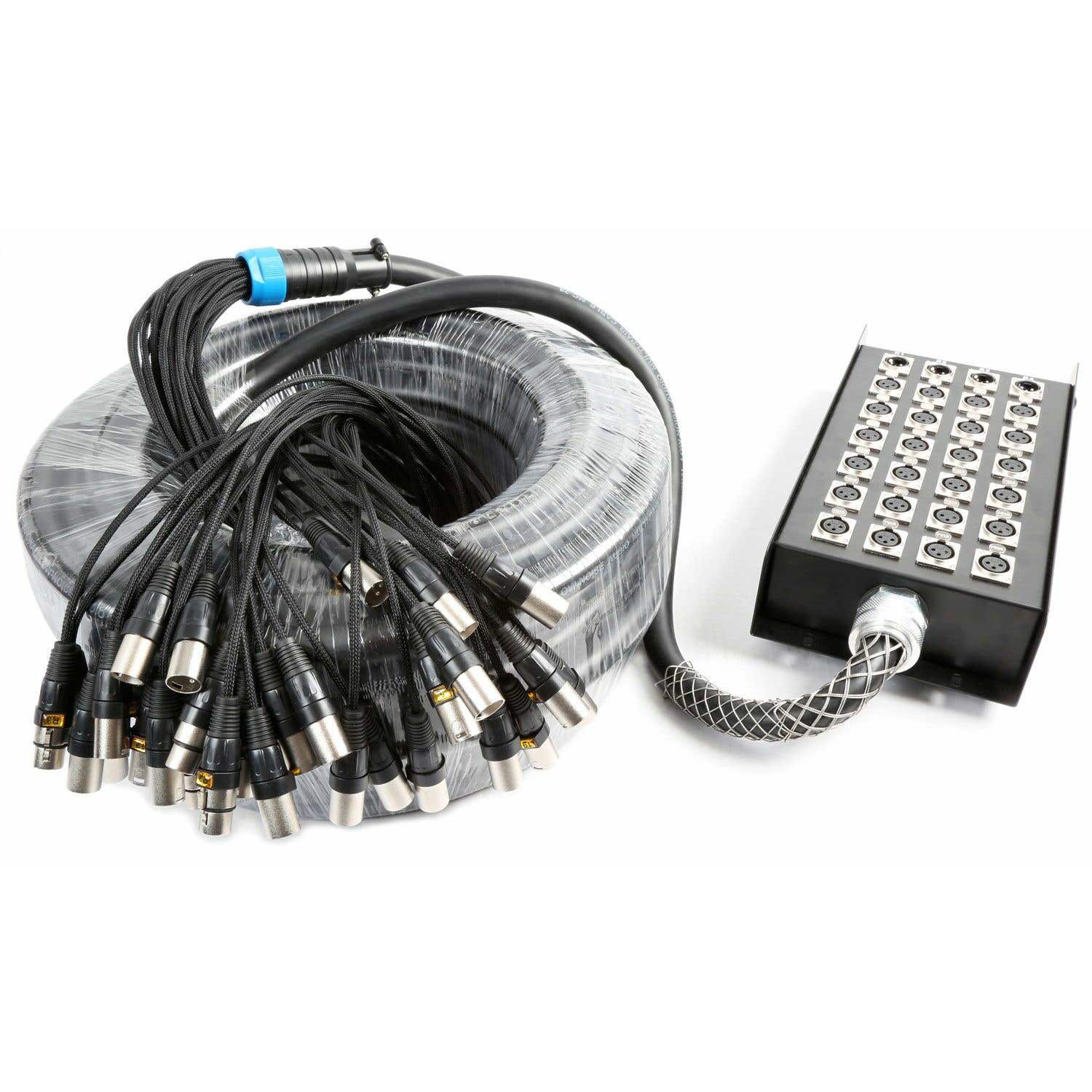 Retourdeal - PD Connex Stage Snake 24-in 4-out XLR 50 meter | PD Connex