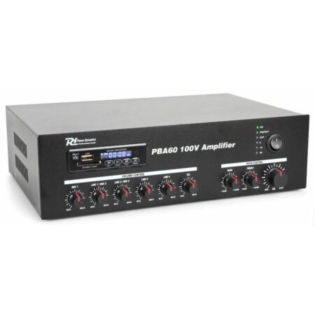 Retourdeal - Power Dynamics PBA60 100V versterker 60W met mp3 speler