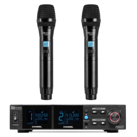 Retourdeal - Power Dynamics PD522 microfoonsysteem met 2 draadloze UHF | Power Dynamics