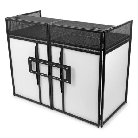 Retourdeal - Vonyx DB6 opvouwbare DJ Booth pro met TV-beugel - | Vonyx
