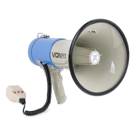 Retourdeal - Vonyx MEG060 Megafoon met USB & SD speler - Sirene en | Vonyx