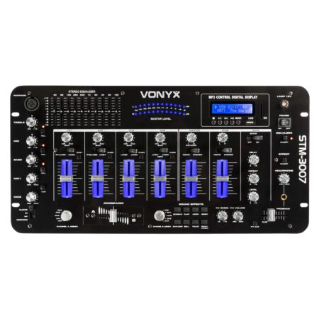 Retourdeal - Vonyx STM-3007 19 inch DJ Mixer 6 Kanaals | Vonyx