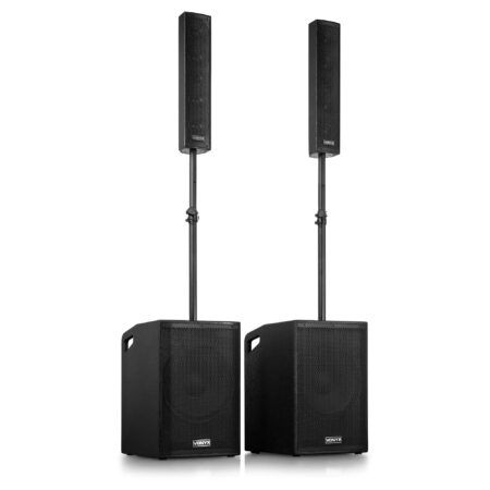 Retourdeal - Vonyx VX1080BT Actieve speakerset - 2.2 Systeem - | Vonyx