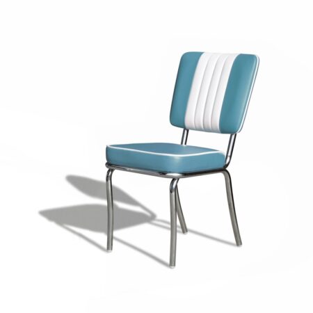 Retro Diner Stoel CO-24 Blauw | Bel Air Retro Fifties Furniture