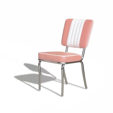 Retro Diner Stoel CO-24 Roze | Bel Air Retro Fifties Furniture