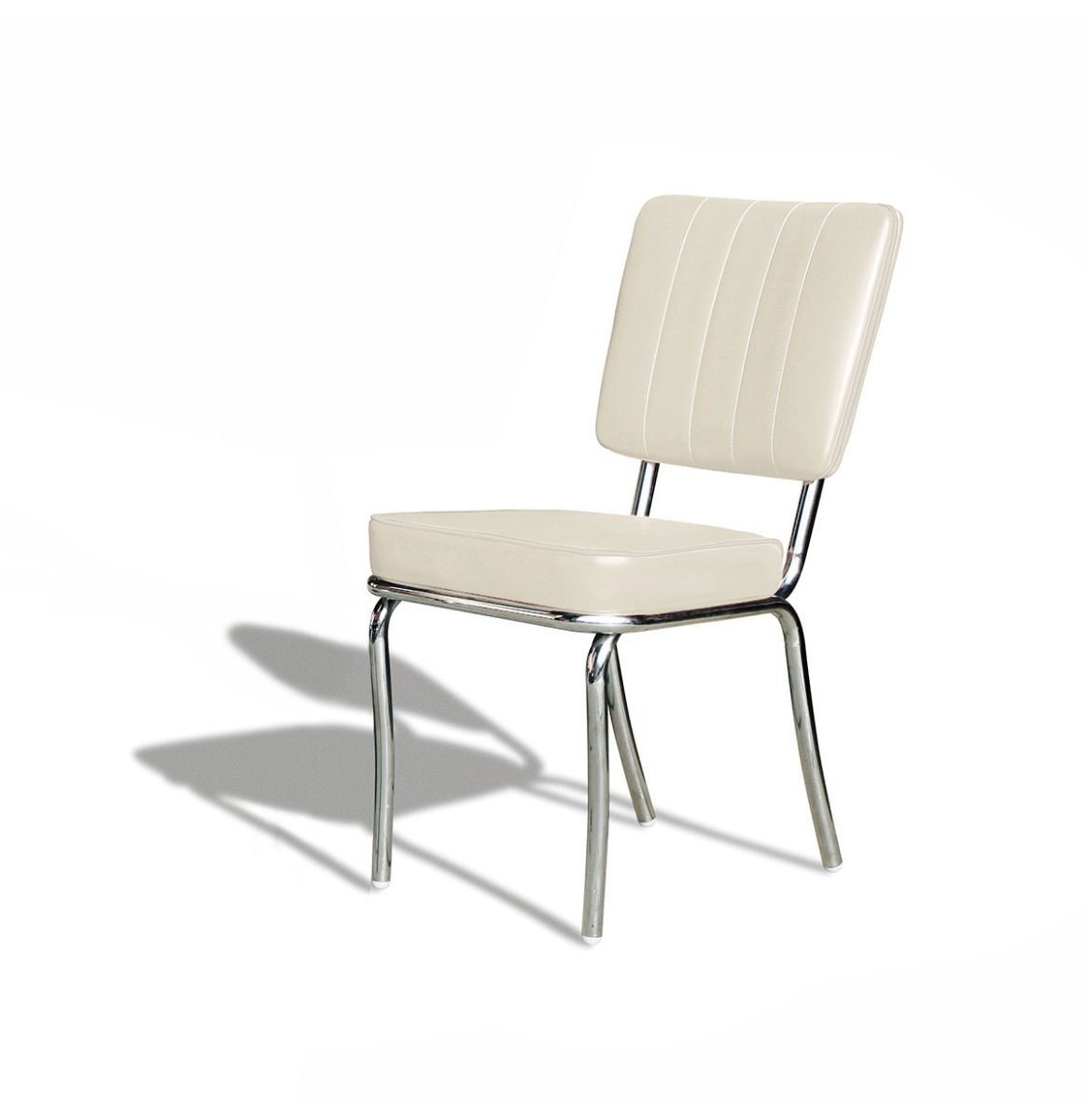 Retro Diner Stoel CO-25 Gebroken Wit | Bel Air Retro Fifties Furniture