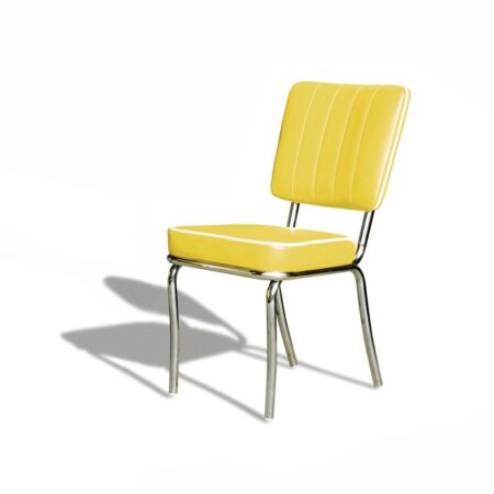 Retro Diner Stoel CO-25 Geel by Bel Air | Bel Air Retro Fifties Furniture