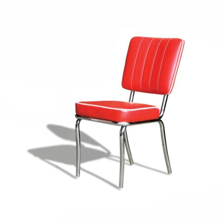 Retro Diner Stoel CO-25 Rood by Bel Air | Bel Air Retro Fifties Furniture