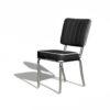 Retro Diner Stoel CO-25 Zwart by Bel Air | Bel Air Retro Fifties Furniture