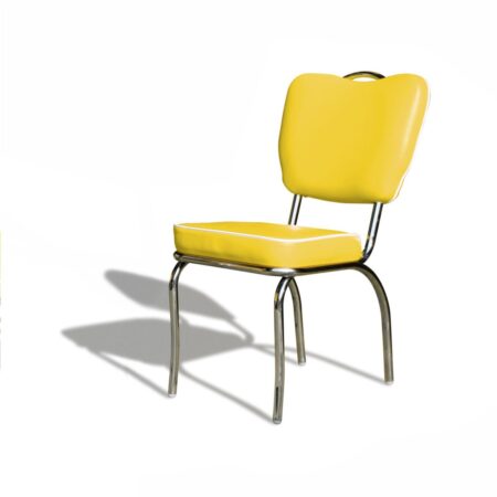 Retro Diner Stoel CO-26 Geel | Bel Air Retro Fifties Furniture