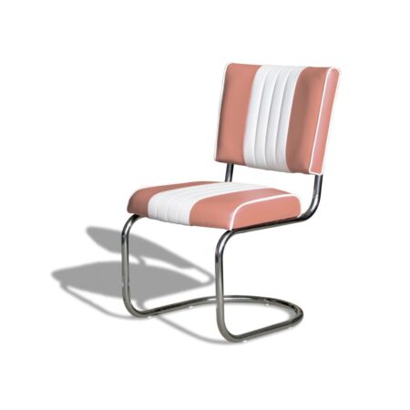 Retro Diner Stoel CO-27 Roze | Bel Air Retro Fifties Furniture