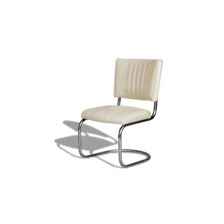 Retro Diner Stoel CO-28 Gebroken Wit | Bel Air Retro Fifties Furniture